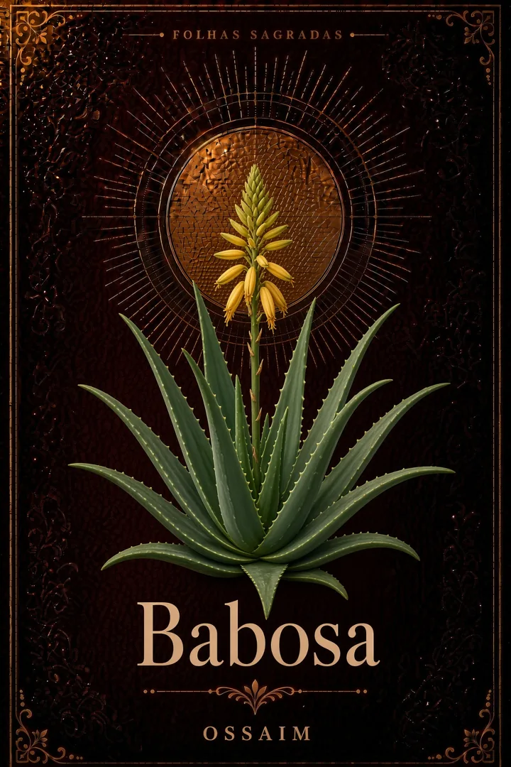 Arte de Babosa da edição Folhas Sagradas